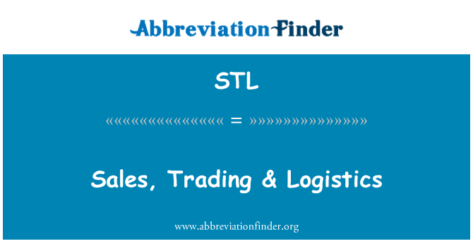 STL: Prodej, obchodní & logistiky
