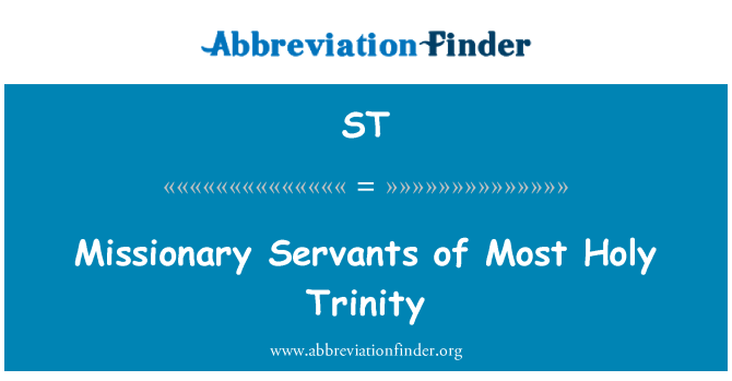 ST: Hamba mubaligh Tempahan Holy Trinity
