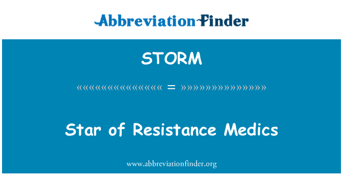 STORM: An rezistans Medics