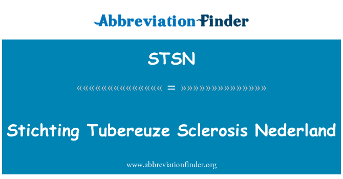 STSN: Stichting Tubereuze 硬化荷蘭