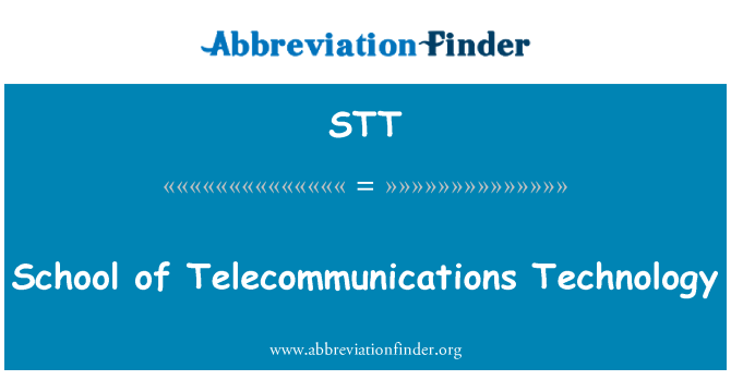 STT: Scoala de telecomunicaţii Technology