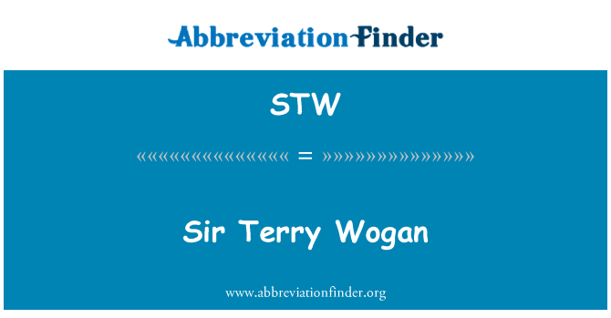 STW: Ο Sir Terry Wogan