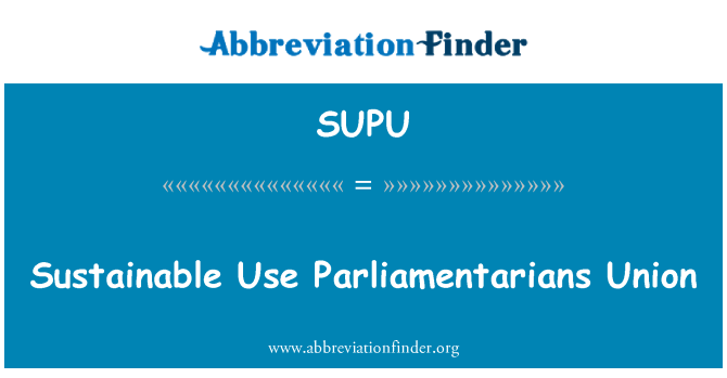 SUPU: Utilisation durable palmantè Inyon