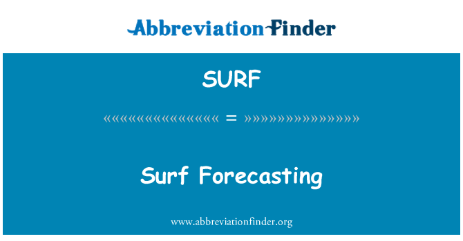 SURF: گشت و گذار پیش بینی