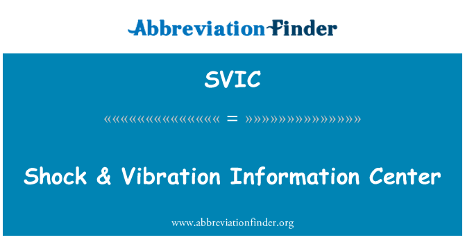 SVIC: Xoc & centre d'informació de vibració
