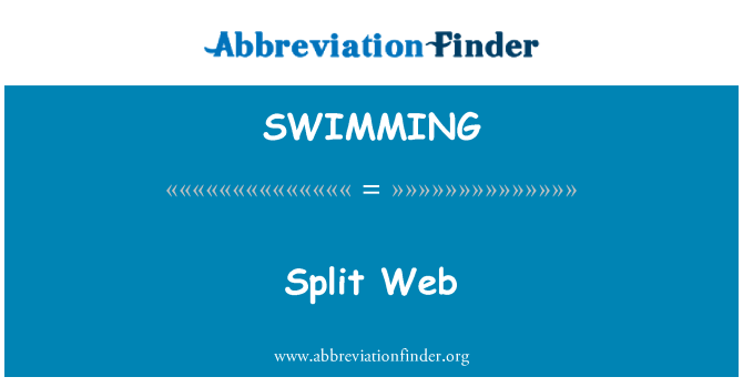 SWIMMING: Split webové