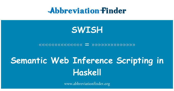 SWISH: Semantisk Web slutning skripting i Haskell