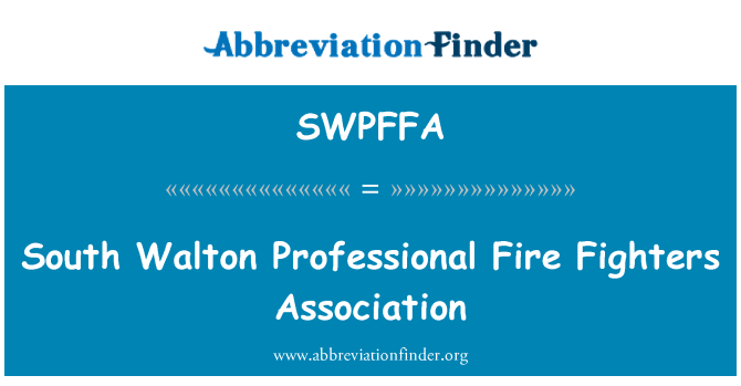 SWPFFA: Asociace profesionálních hasičů Jižní Walton
