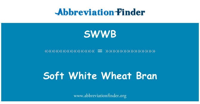 SWWB: Son de blé tendre blanc