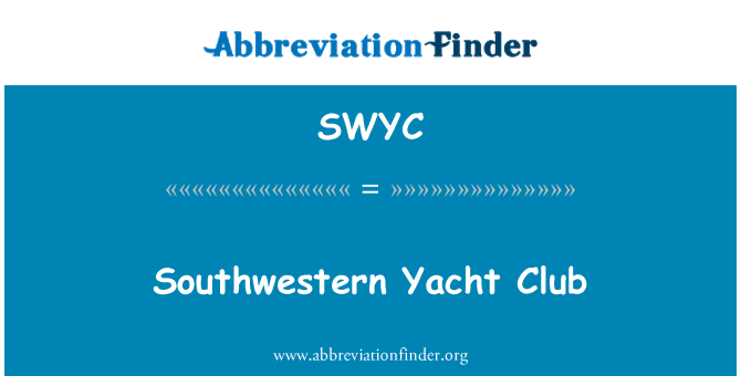 SWYC: Güneybatı Yat Kulübü