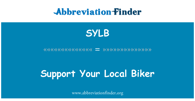 SYLB: Sipòte ou Biker lokal