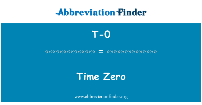 T-0: Amser sero