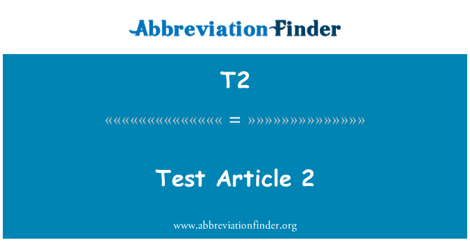 T2: Prova Article 2