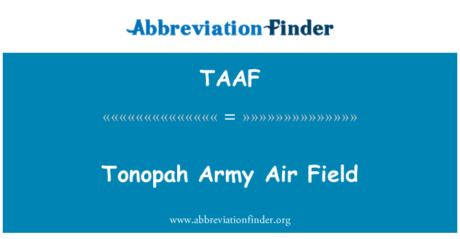 TAAF: 托洛帕陸軍航空領域