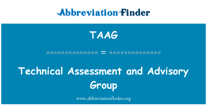 TAAG: Teknisk og Advisory Group