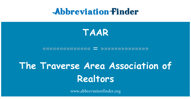 TAAR: 房地產經紀人特拉弗斯地區協會
