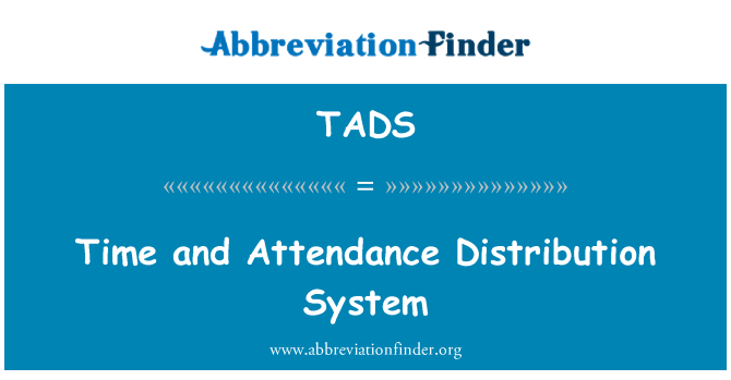 TADS: Temps Et sistèm distribisyon prezans nan lekòl