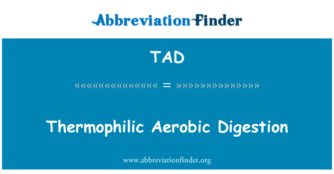 TAD: Diġestjoni aerobika Thermophilic