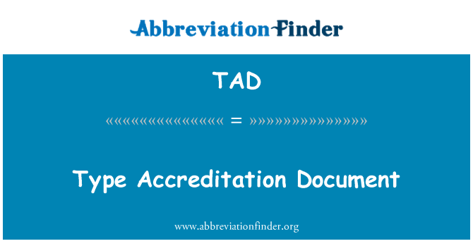 TAD: Document acreditatiu de tipus