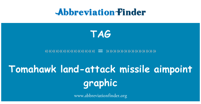 TAG: Tomahawk kara saldırı füze aimpoint grafiği