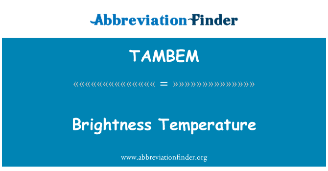 TAMBEM: Klète tanperati