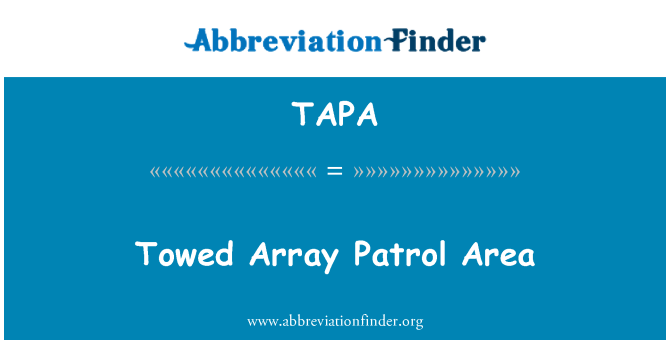TAPA: Array rmunkat Patrol żona