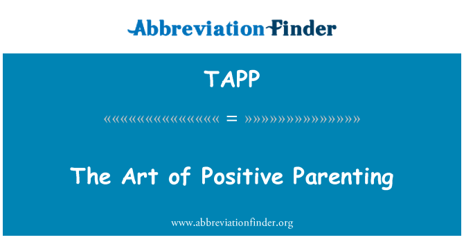 TAPP: Kunsten av positiv foreldre