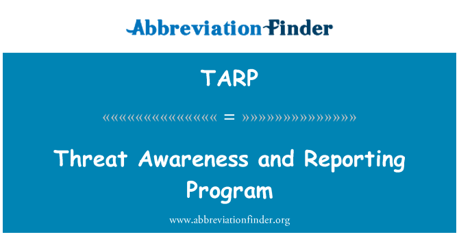 TARP: Sensibilisation menas epi pou pwogram rapò