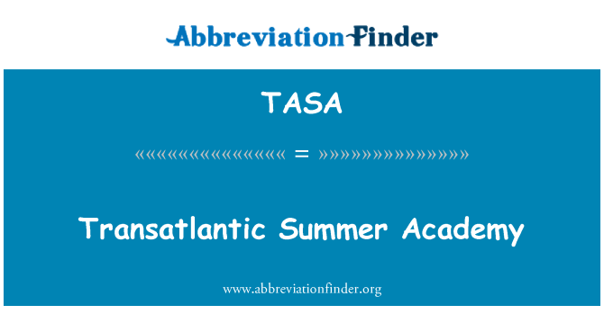 TASA: Transatlantika sajf Akkademja