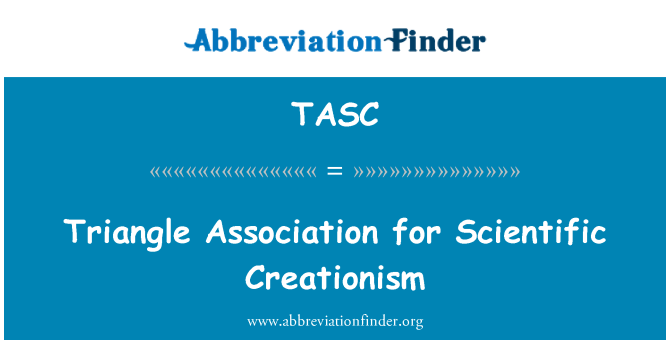 TASC: Trijstūra asociācijas zinātniskā Kreacionisms