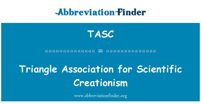 TASC: Triangel föreningen för vetenskaplig kreationism