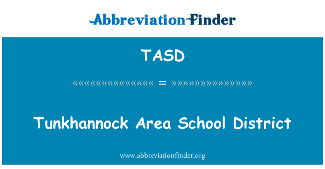 TASD: Id-distrett ta ' l-iskola taż-żona Tunkhannock