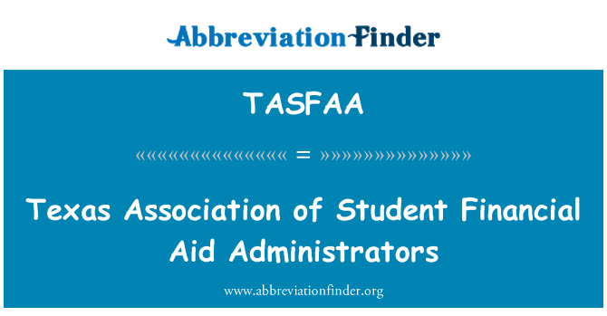 TASFAA: Asosyasyon Texas de elèv èd finansyè administratè