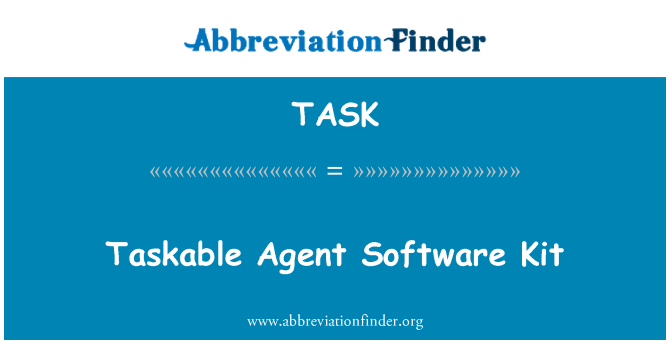 TASK: Taskable ügynök szoftver készlet