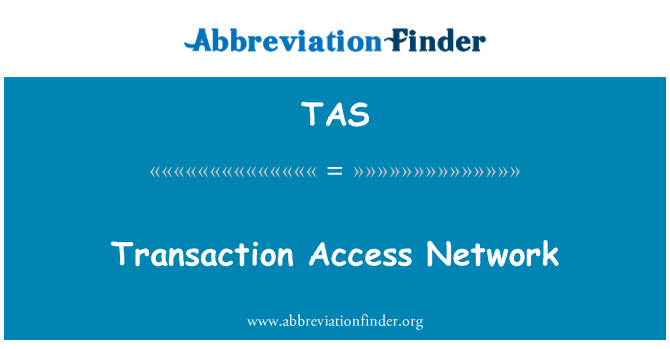 TAS: Network Access transakce