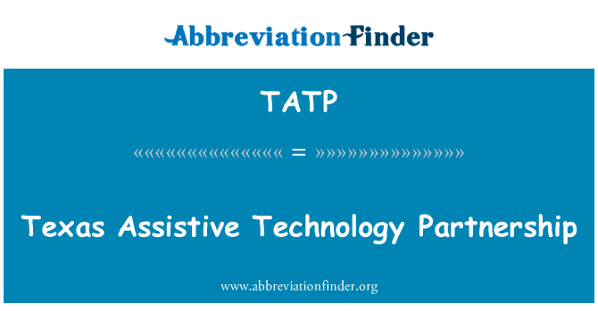 TATP: Texas technologie wspomagające partnerstwa
