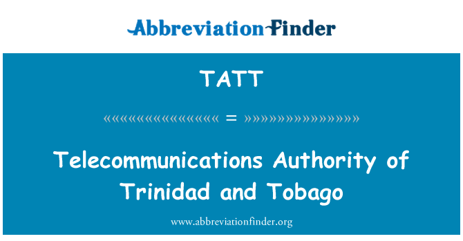 TATT: Telekomunikační úřad Trinidad a Tobago