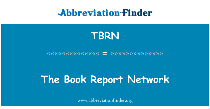 TBRN: 本レポートのネットワーク