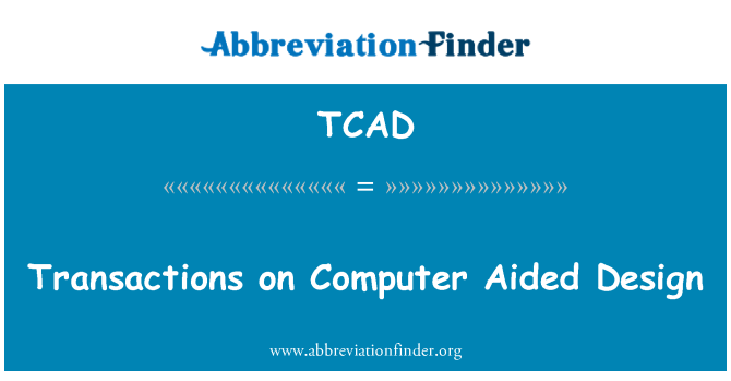 TCAD: Las transacciones en computadora diseño asistido por