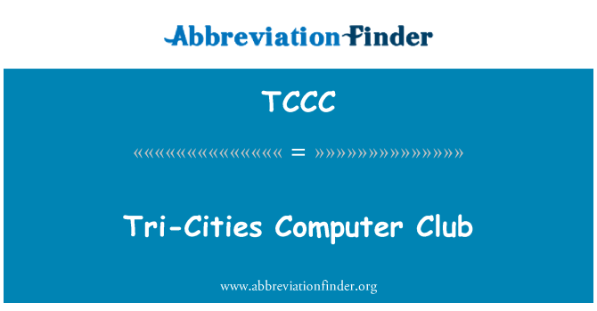 TCCC: Tri-pilsētas datorkluba