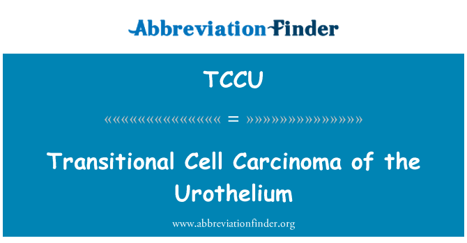 TCCU: Karsinoma sel Transisional Urothelium