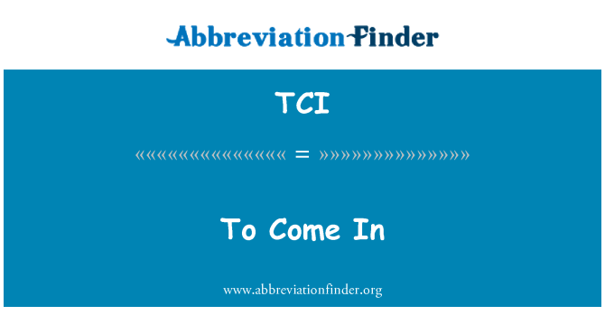 TCI: V