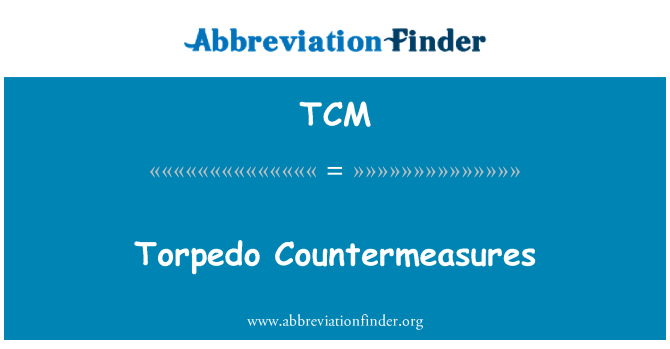 TCM: Torpedó ellenintézkedések