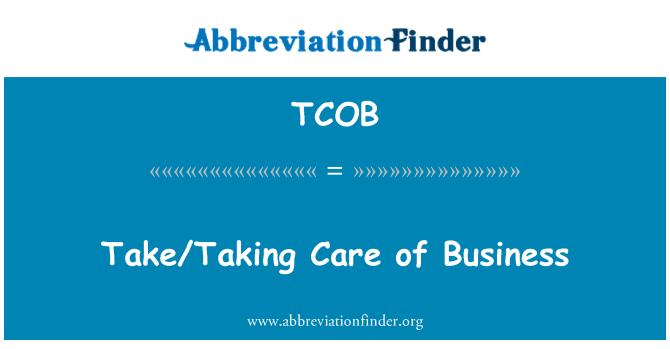 TCOB: Take/starat se o podnikání