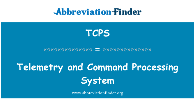 TCPS: Telemetrie und Befehl Verarbeitungssystem
