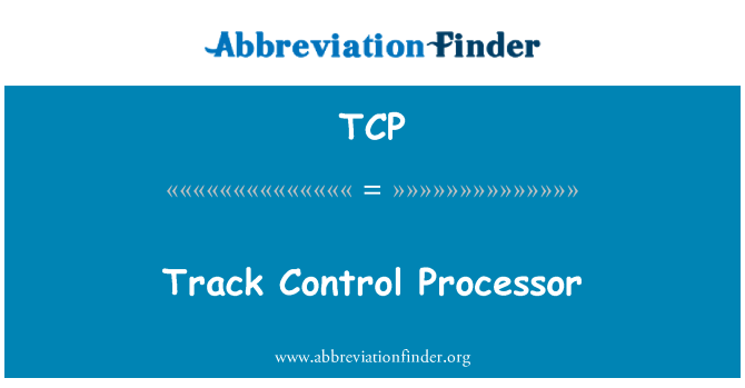 TCP: Track Control Processor