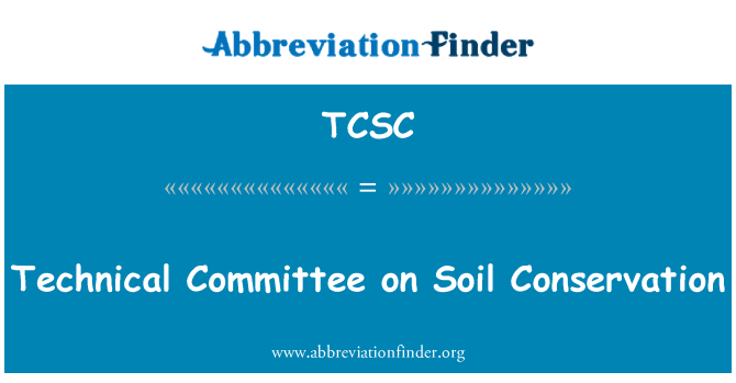 TCSC: 水土保持技術專業委員會