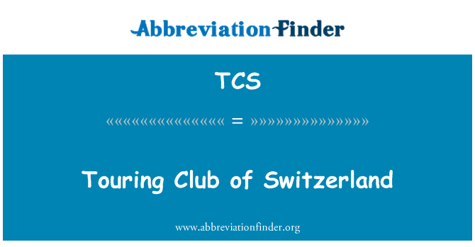 TCS: Club spectacles de Swis
