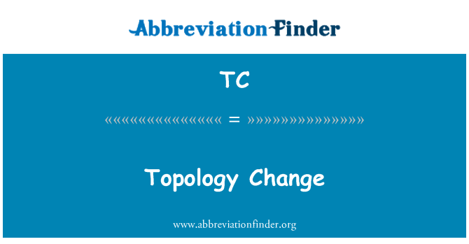 TC: Sprememba topologije