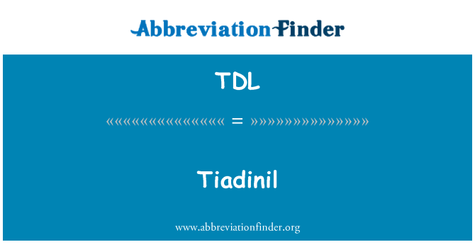 TDL: Tiadinil